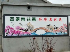 罗平墙绘的特点和形势
