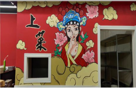 罗平墙体彩绘的发展和应用