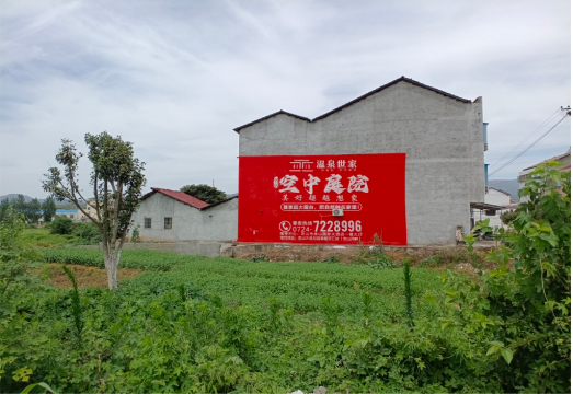 罗平做墙体广告的意义